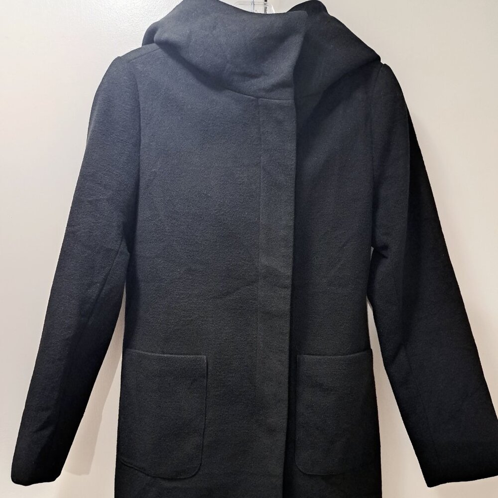 Ellabee faux wool jacket with hood